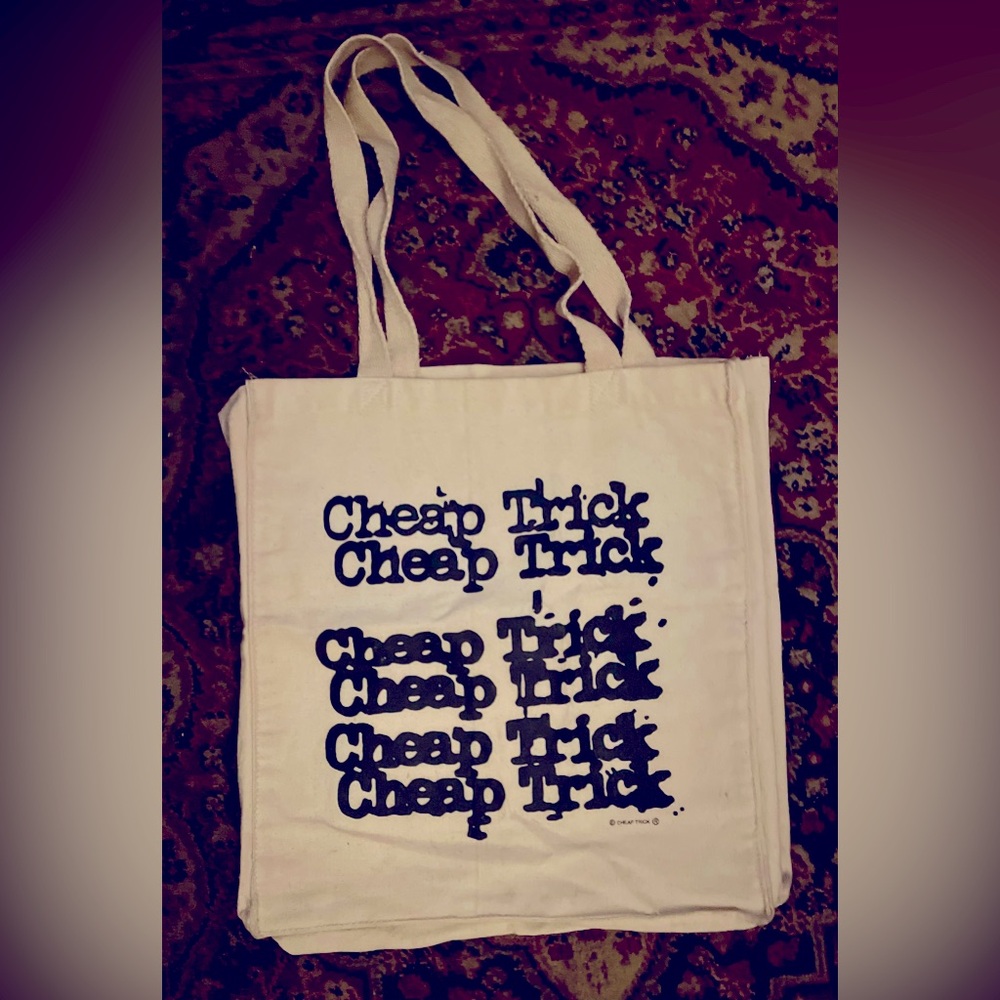 CHEAP TRICK RARE TOTE BAG
